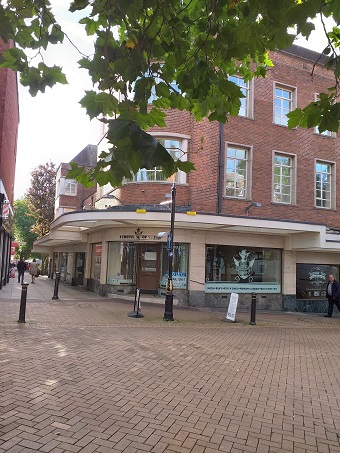 A photo of units 9 and 10 of the Lancaster Building