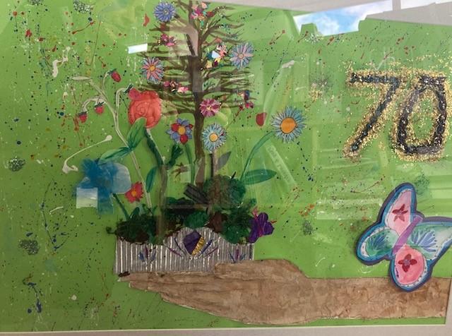 Council, Britain in Bloom painting competition, winners, trees, schools.