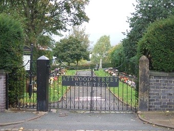 Attwood Street Cemetery in Kidsgrove