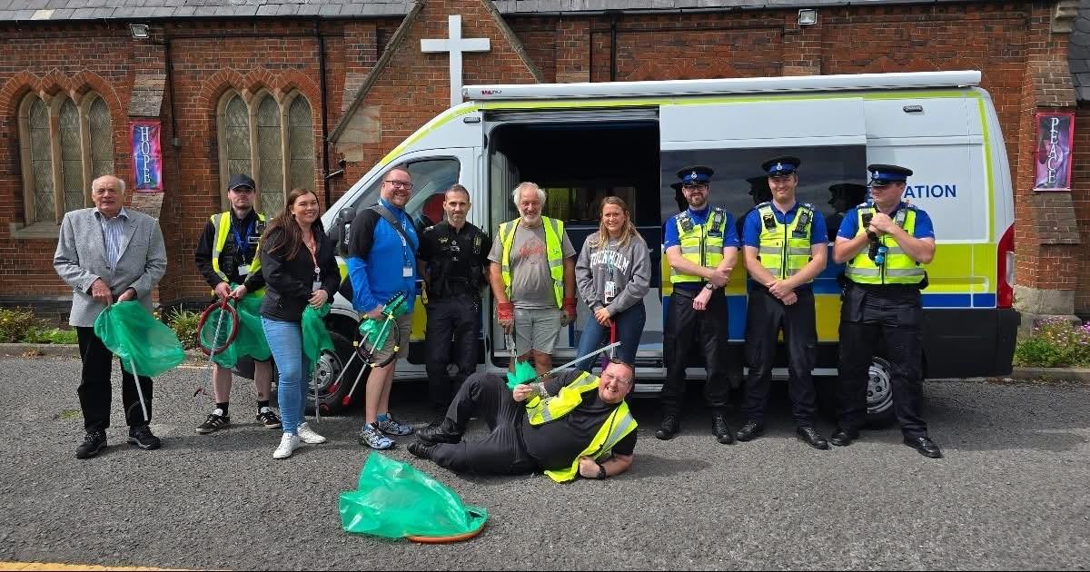 The council's Civic Pride scheme in action.