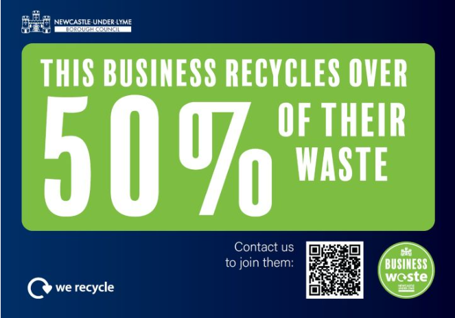 Certificate for excellent recycling