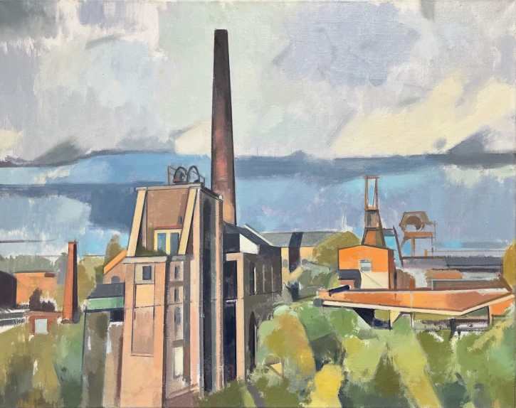 Chatterley Whitfield Colliery, North Staffordshire by Robert Brooks