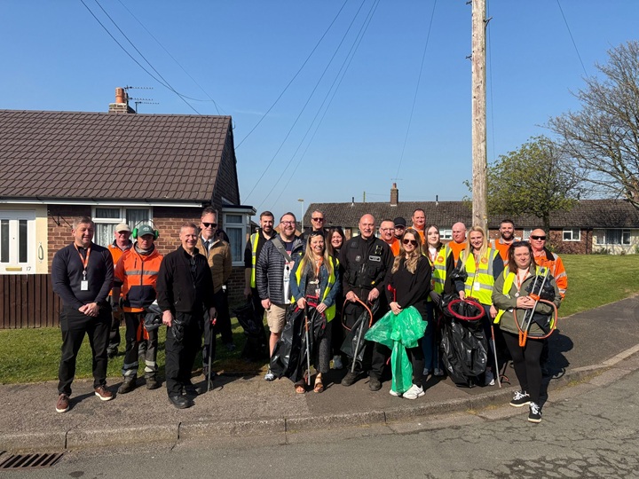 Civic Pride in Audley last year