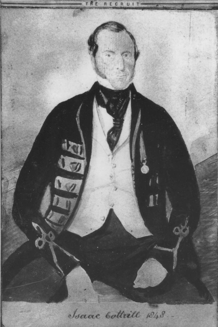 Isaac Cottrill first town chief constable 1848