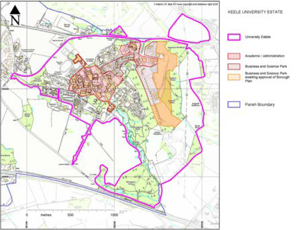 Figure 8: Keele University campus