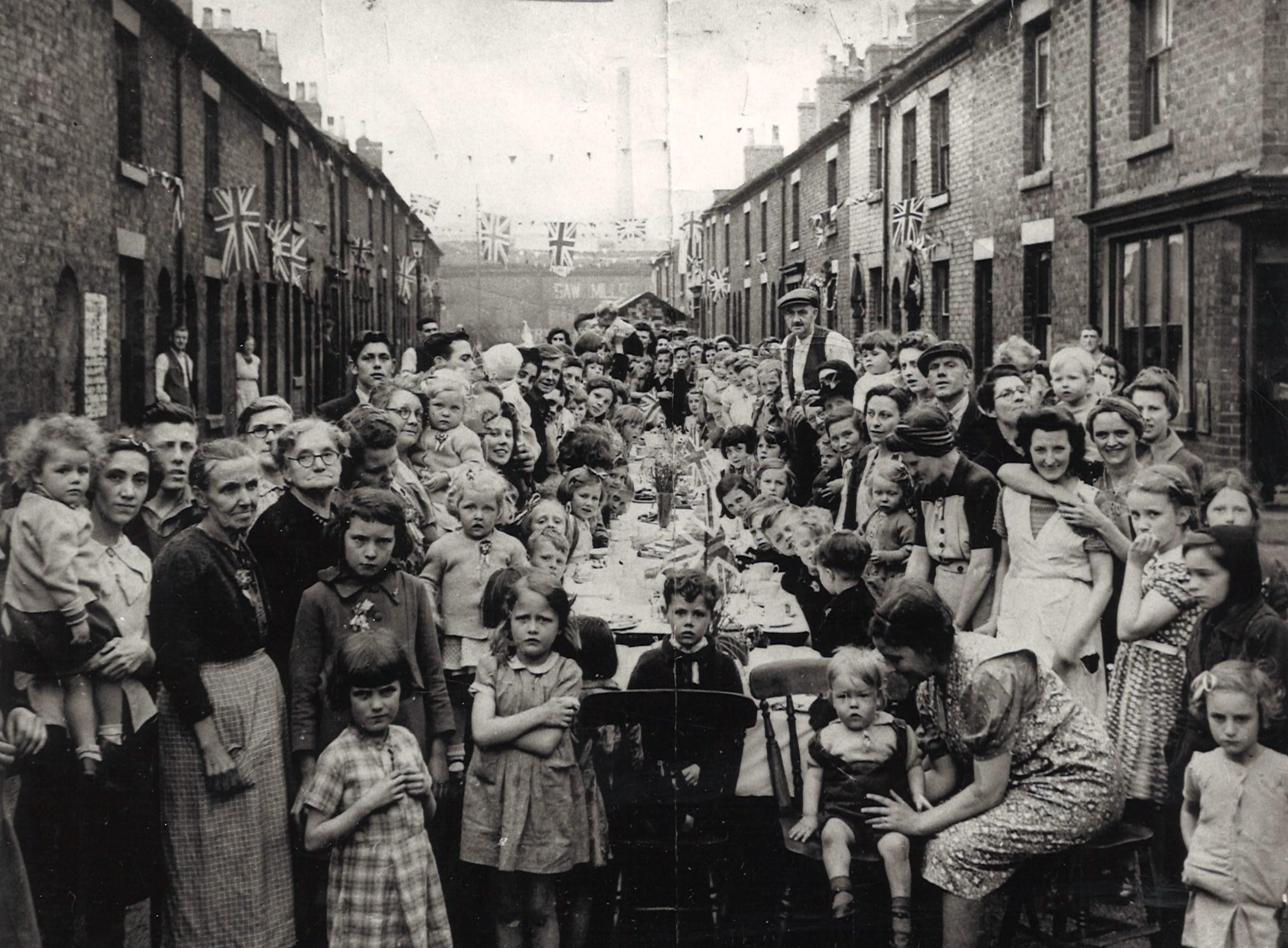 Newcastle-under-Lyme Borough Council, VE Day, Second World War, events, activities, Brampton Museum, Queens Gardens, St. Giles' Church, Newcastle town centre, beacon.