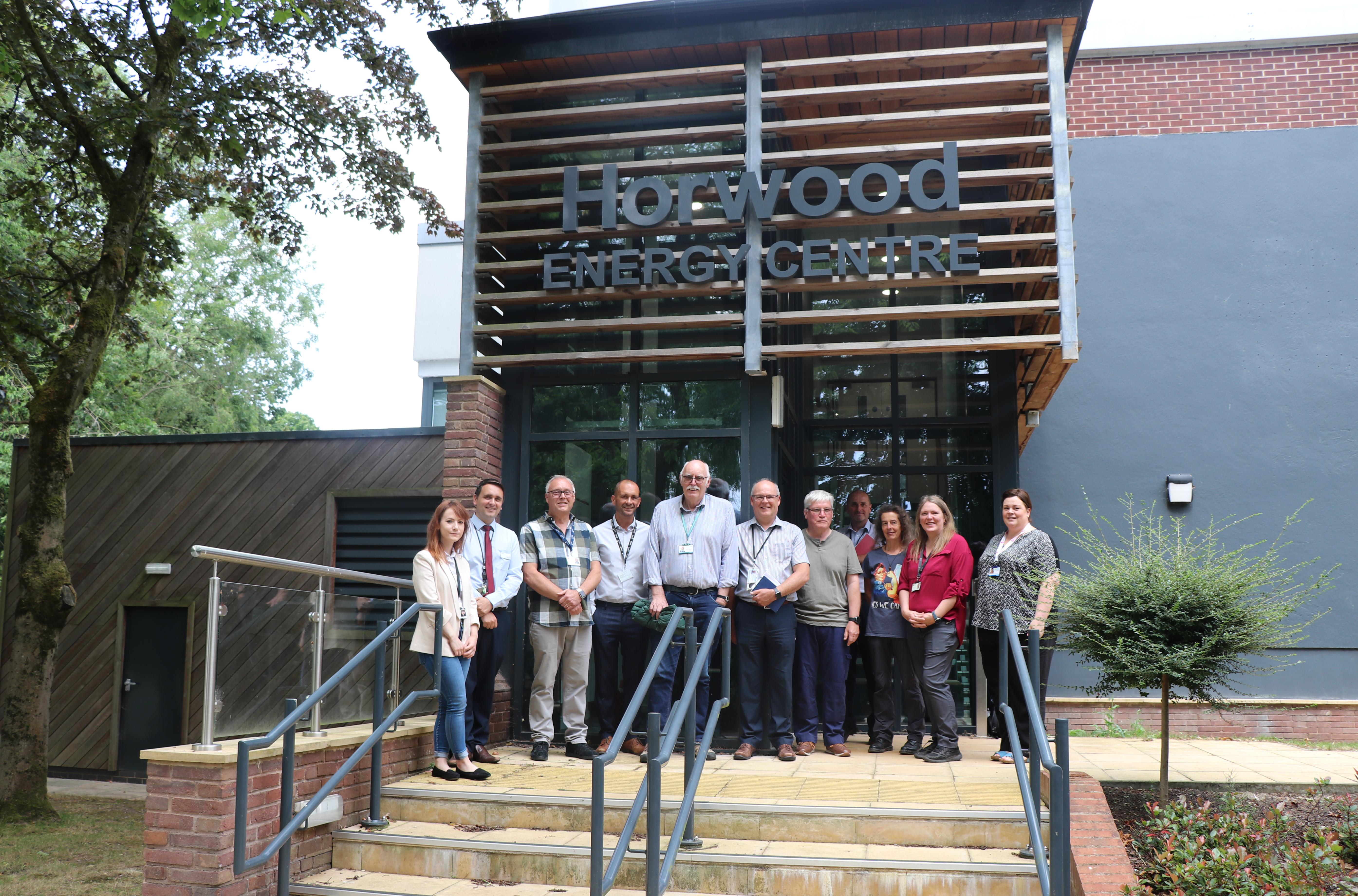 Keele Uni sustainability visit