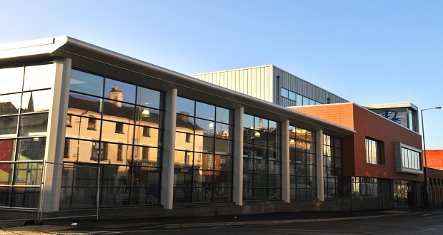 Image shows J2 leisure centre
