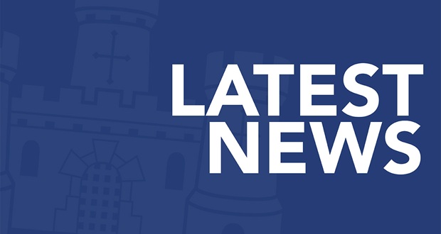 Image shows the words 'latest news'
