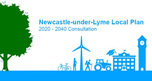 The image shows artwork saying &#039;Local Plan Consultation 2020 - 2040