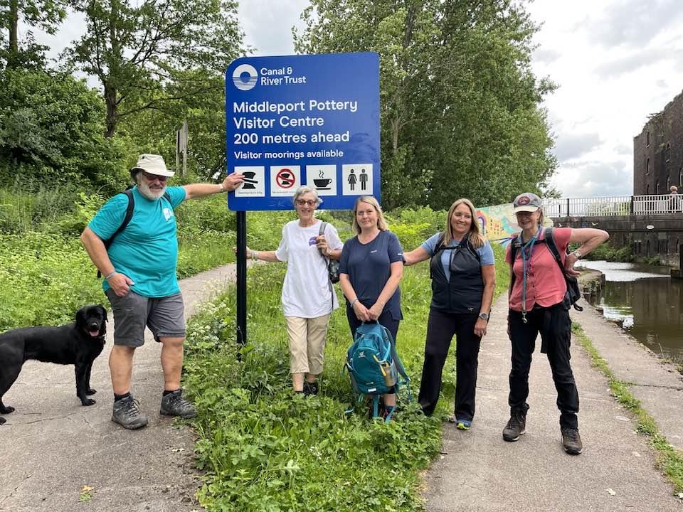 Newcastle-under-Lyme Borough Council, Mayor, Cllr. Robert Bettley-Smith, One Mayor Meandering, sponsored walk, Papyrus.