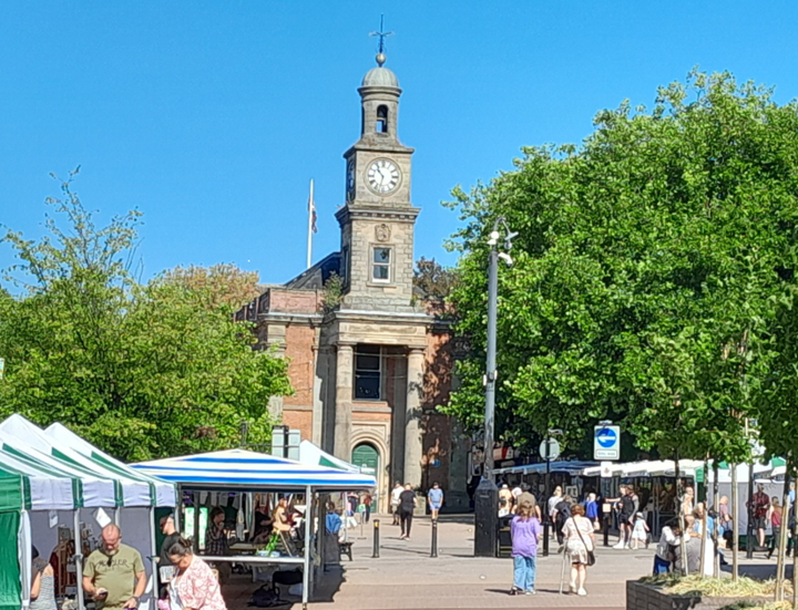 Newcastle town centre