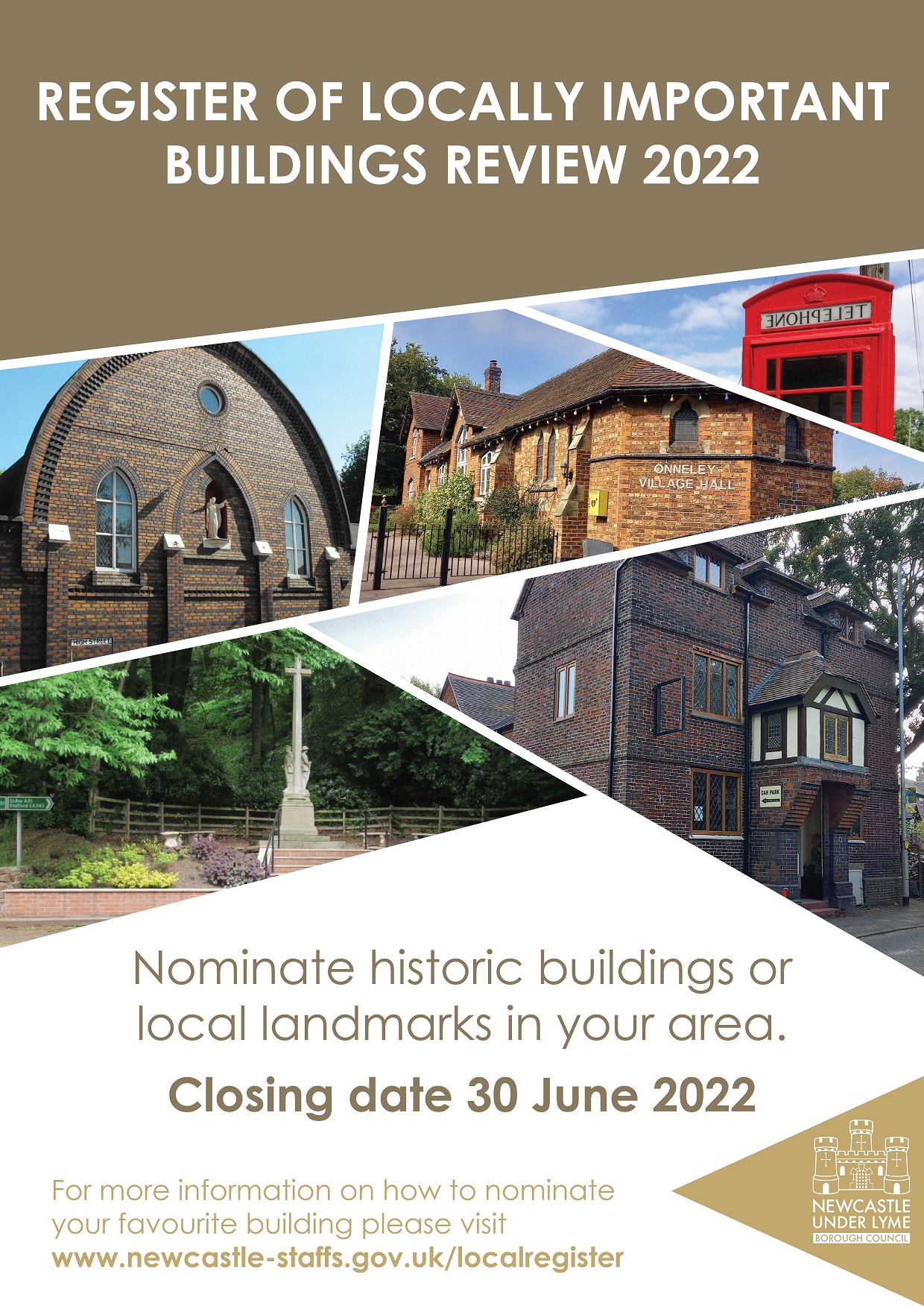 Register of locally important buildings poster 2022
