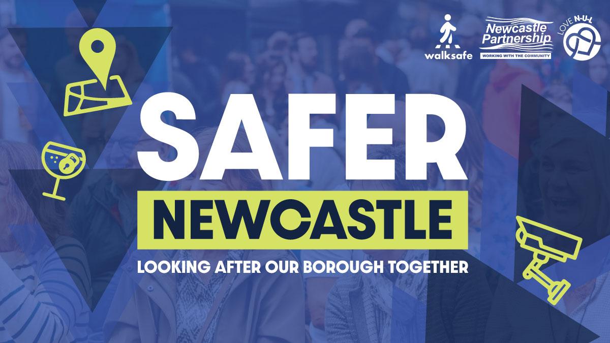 The first Safer Newcastle event takes place in Newcastle town centre on Friday, 22 May.