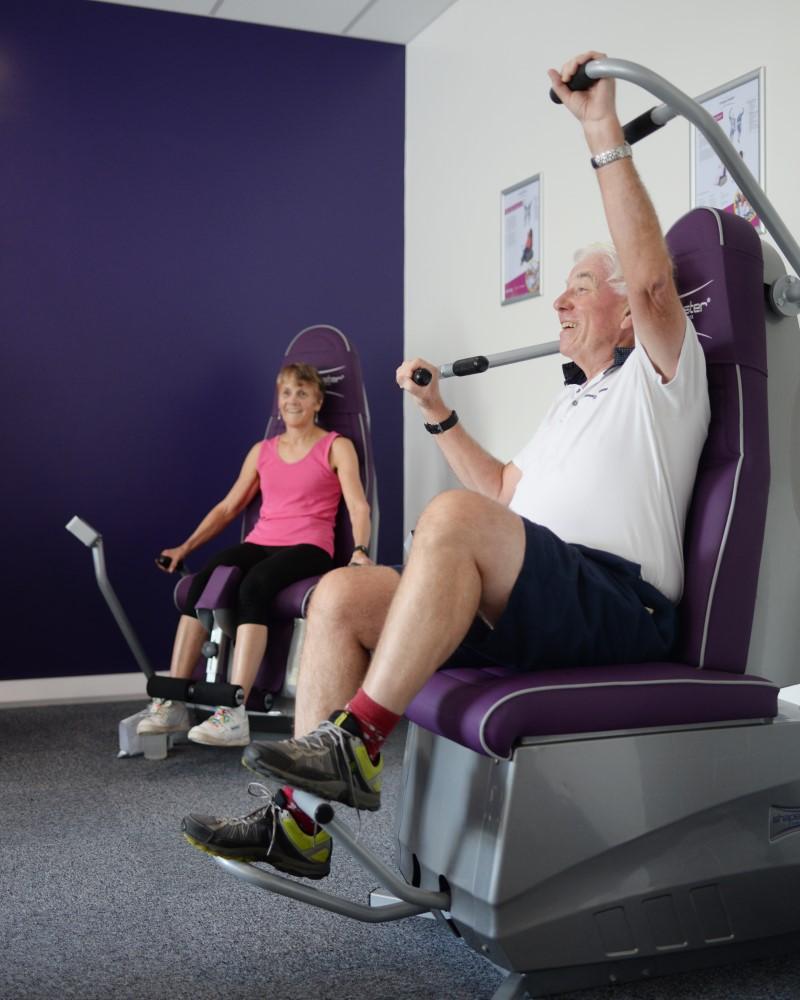 A man on a piece of Shapemaster equipment.