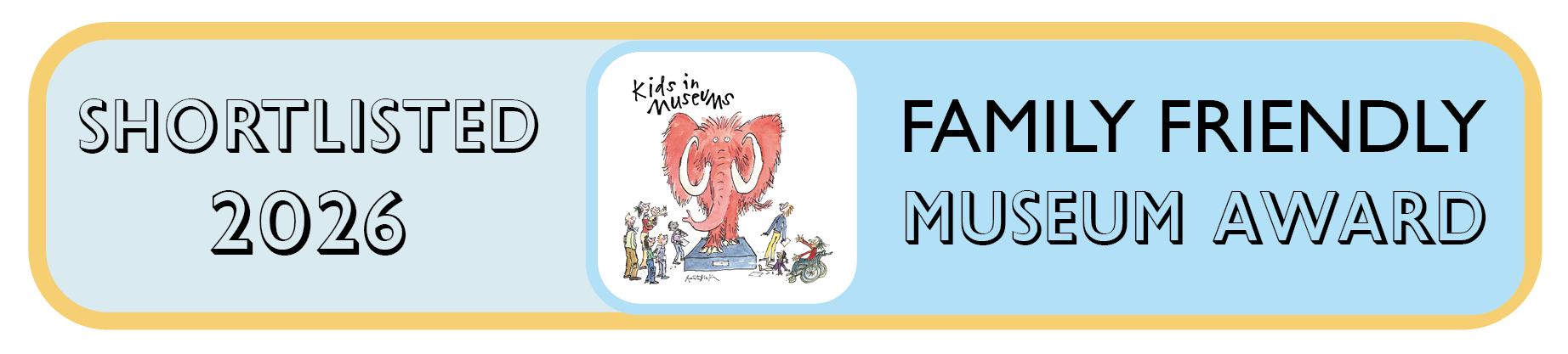 Shortlisted 2026 family friendly museum award