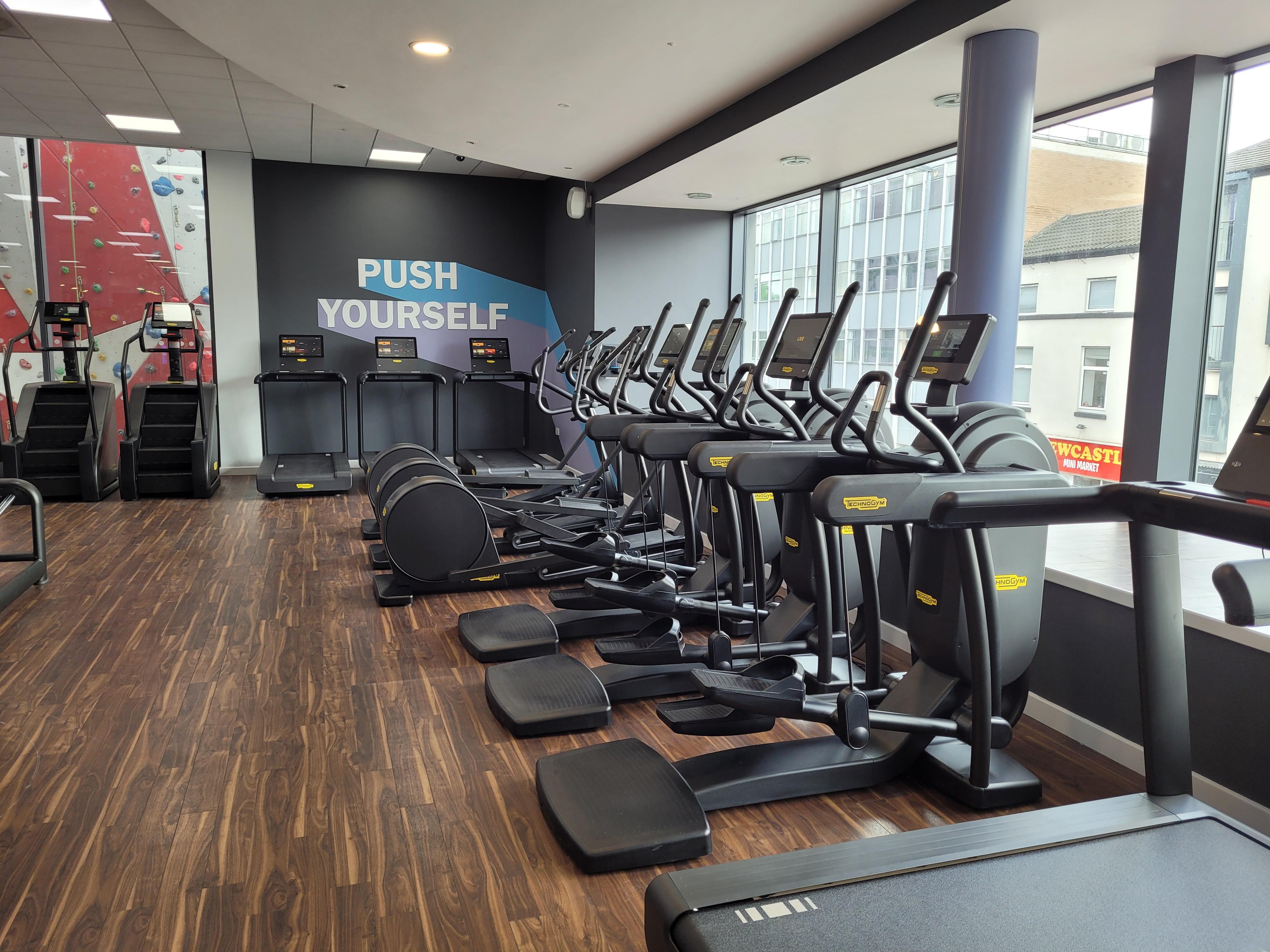 Technogym equipment at j2