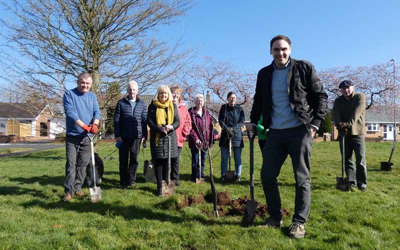 Repton Drive, Westlands, tree planting, protect, environment.