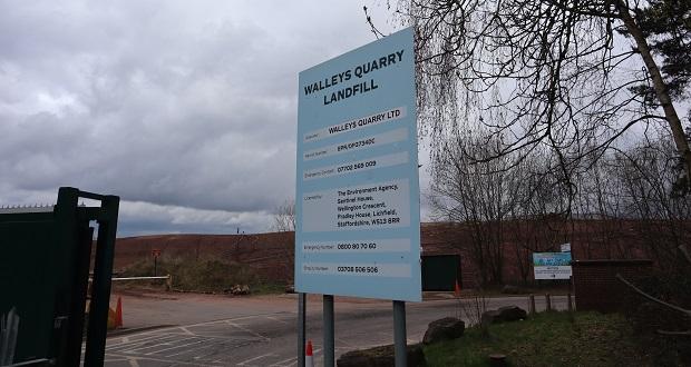 Newcastle-under-Lyme Borough Council, Walleys Quarry, landfill, legal action, closure notice, stop the stink, odour.
