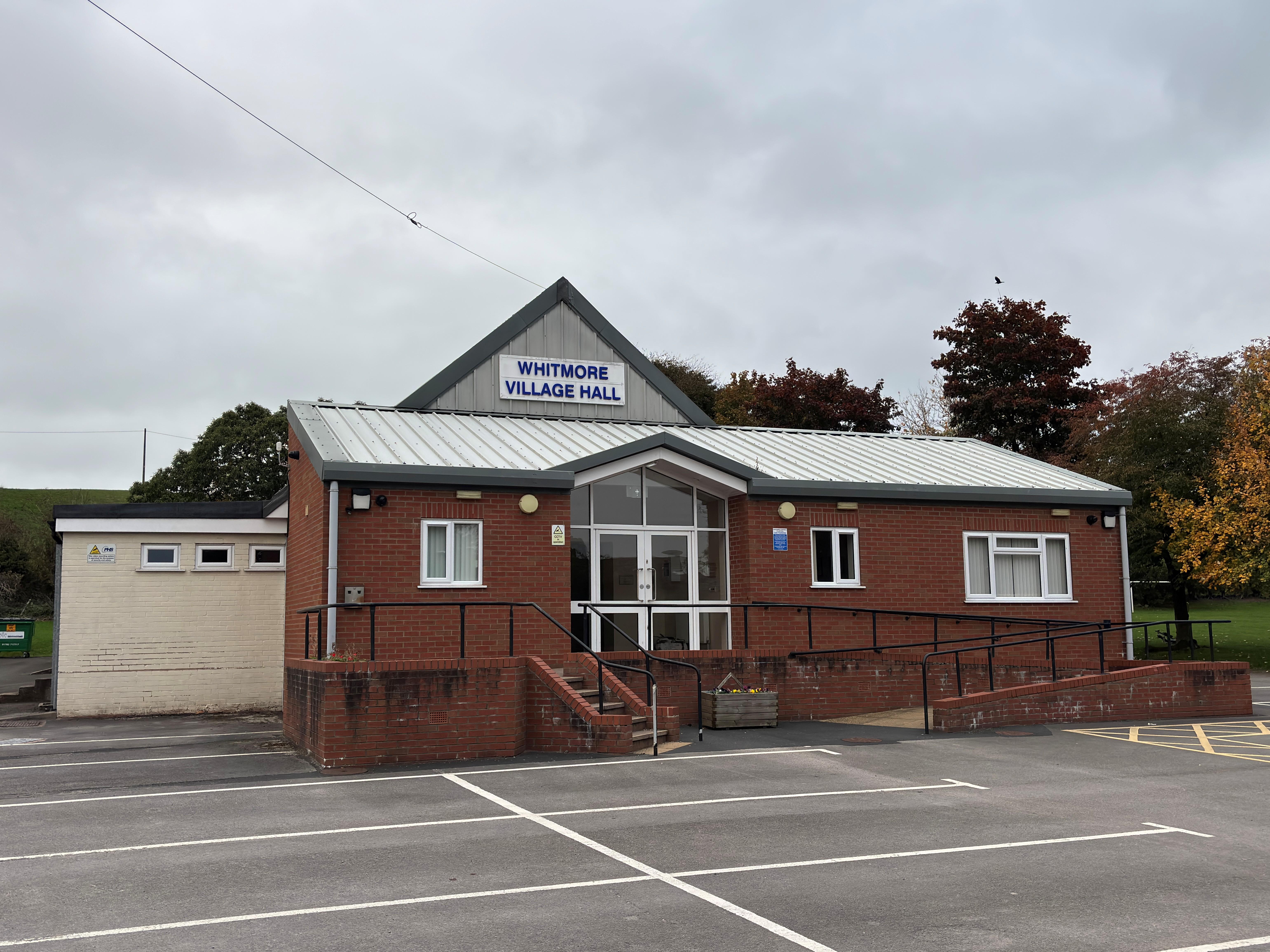 Whitmore Village Hall is the focal point for Civic Pride activities in Maer and Whitmore on Wednesday, 15 October.