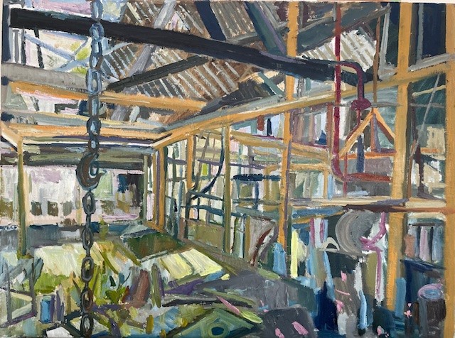 West Yorkshire Woollen Mill (Interior) by Paul Finn