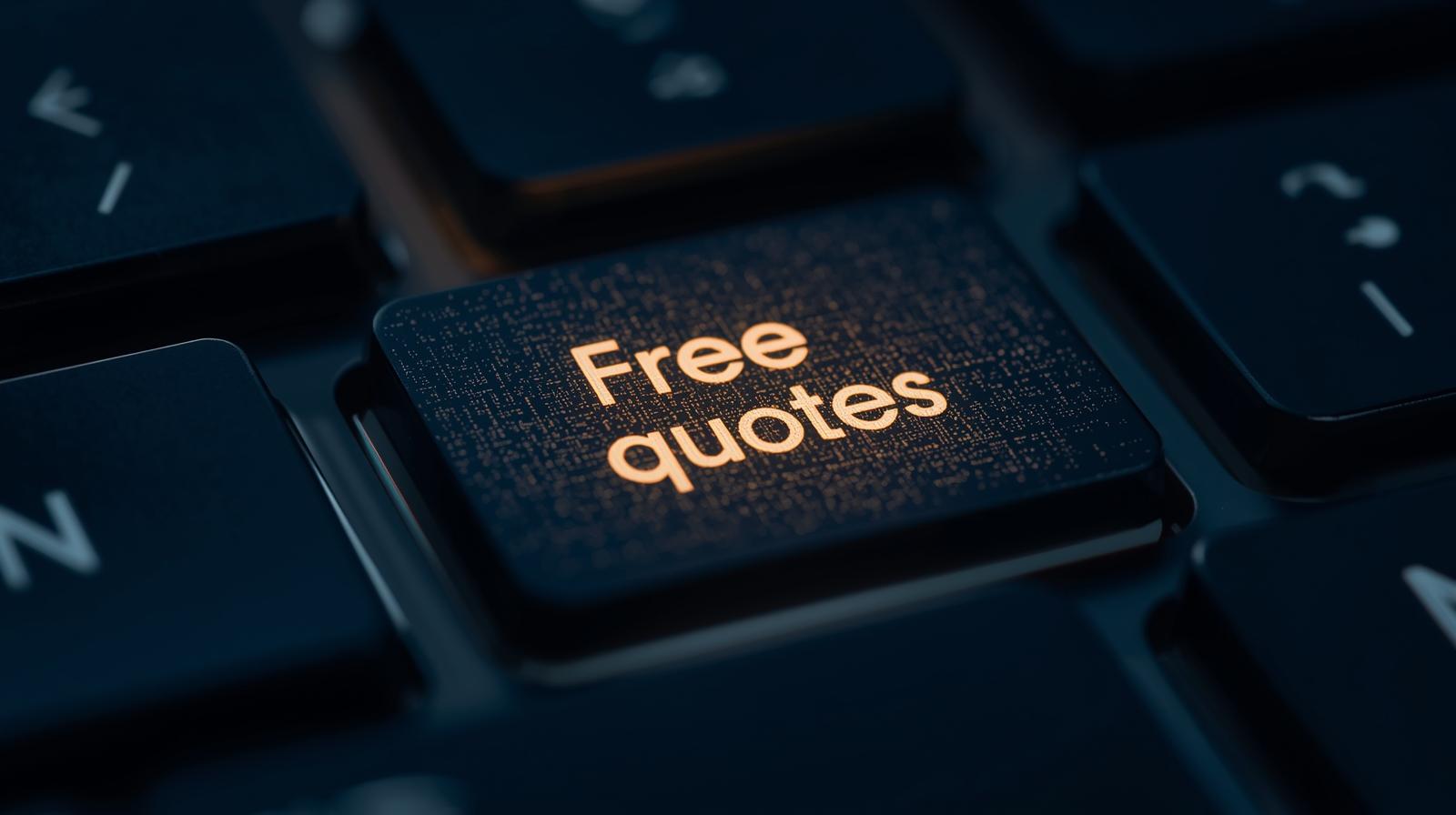 Free quote button