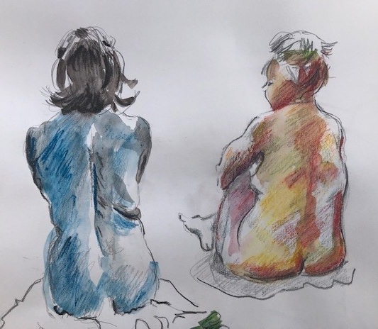 Image of watercolor drawing