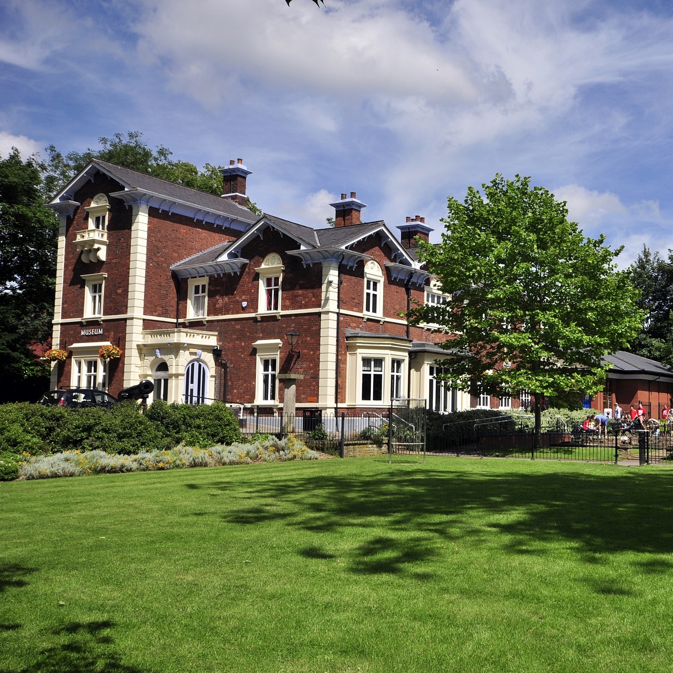 Brampton museum in the summer