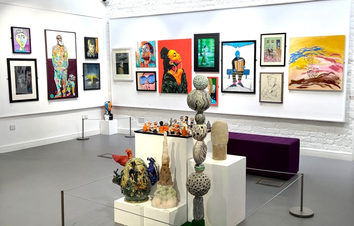 Open art and craft exhibition